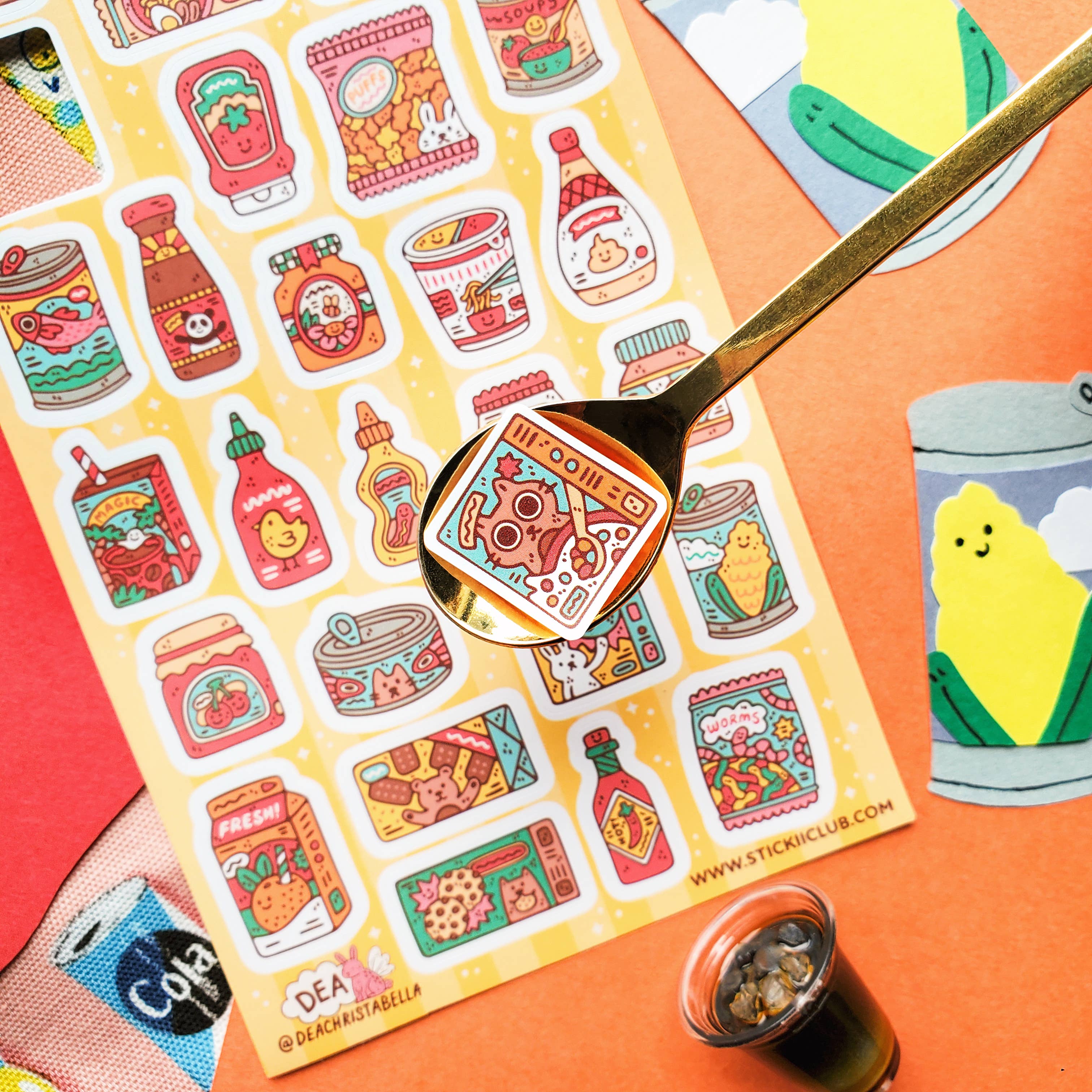 Grocery Run Sticker Sheet