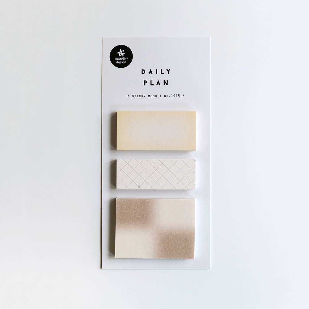 Suatelier Sticky Notes - Daily Plan. 61 No. 1975