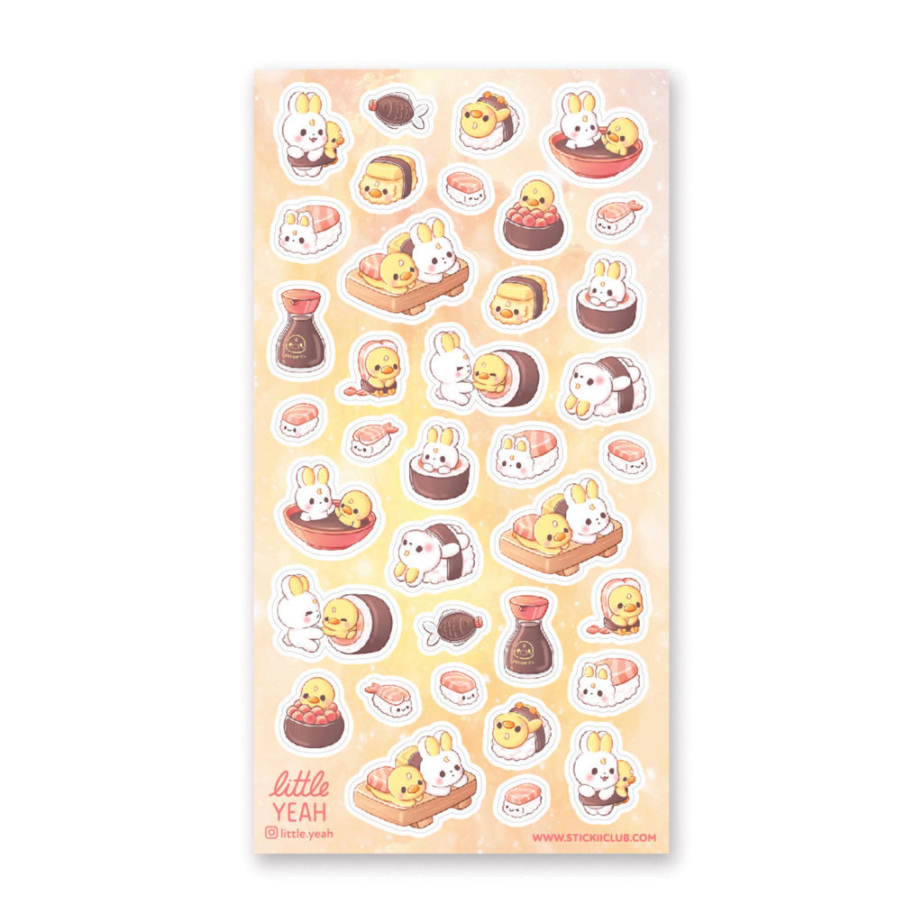 Sushi Yum Sticker Sheet