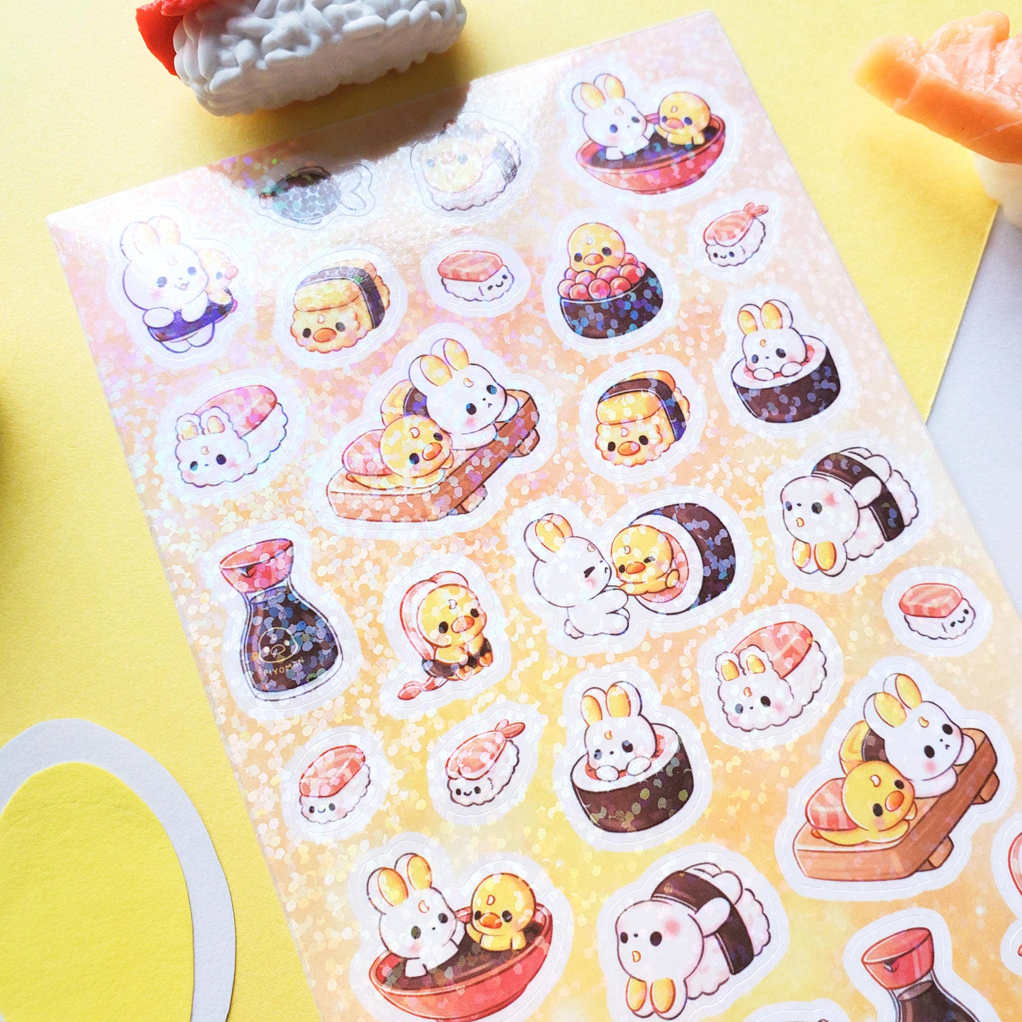 Sushi Yum Sticker Sheet