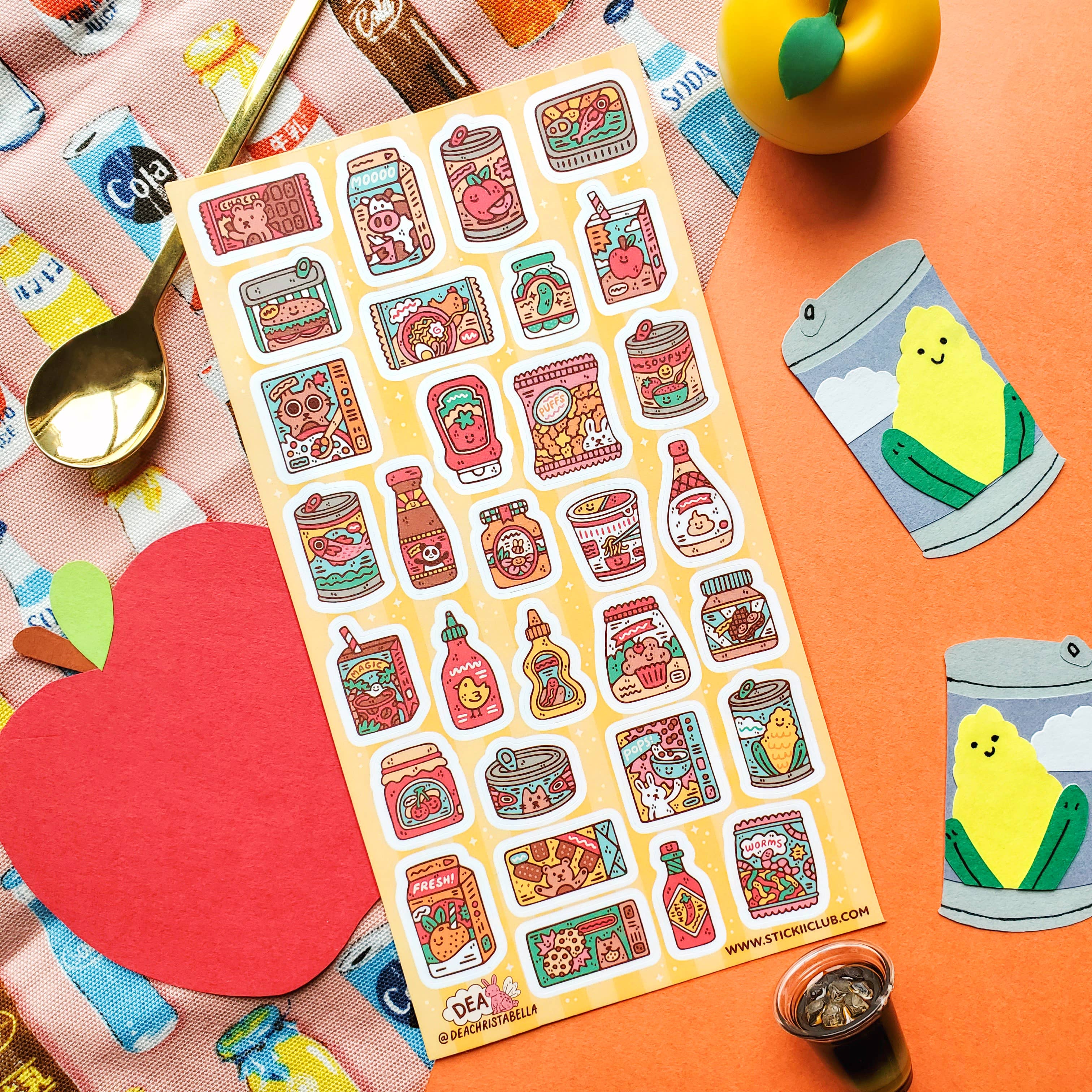 Grocery Run Sticker Sheet