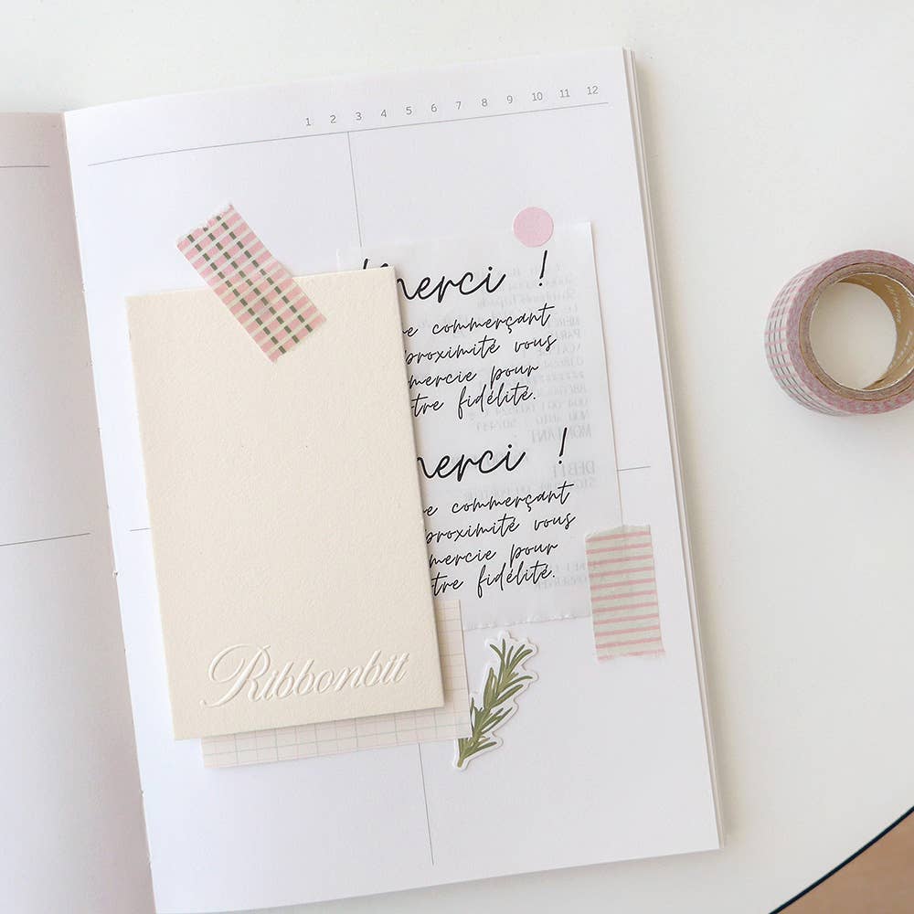 Suatelier Washi Tape - No. 701. Pattern 01